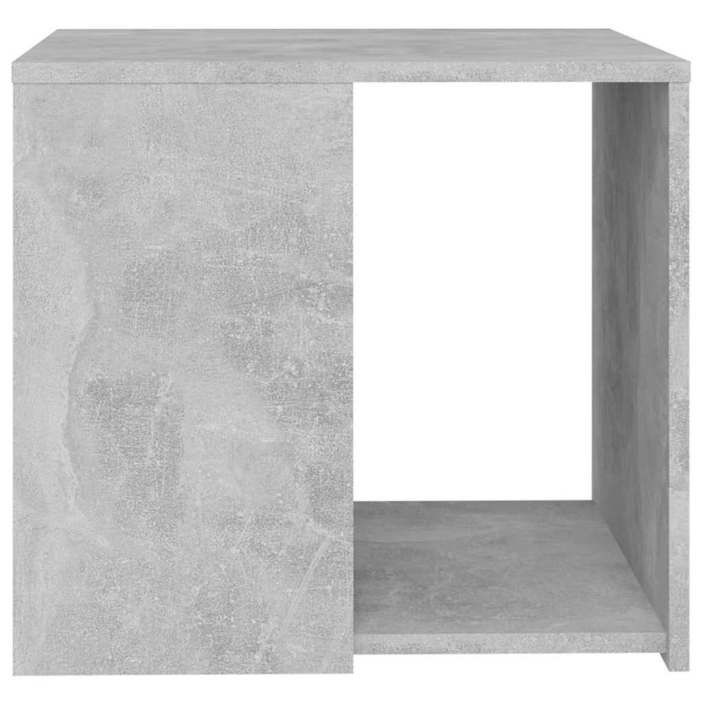 Betonszürke szerelt fa kisasztal 50 x 50 x 45 cm 4