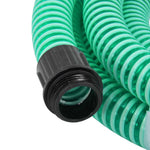 Zöld PVC szívótömlő sárgaréz csatlakozókkal 1,1" 25 m 3