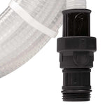 Átlátszó PVC szívótömlő PVC csatlakozókkal 1" 10 m 8