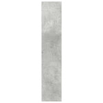 2 db betonszürke fali cipősszekrény 60 x 18 x 90 cm 7