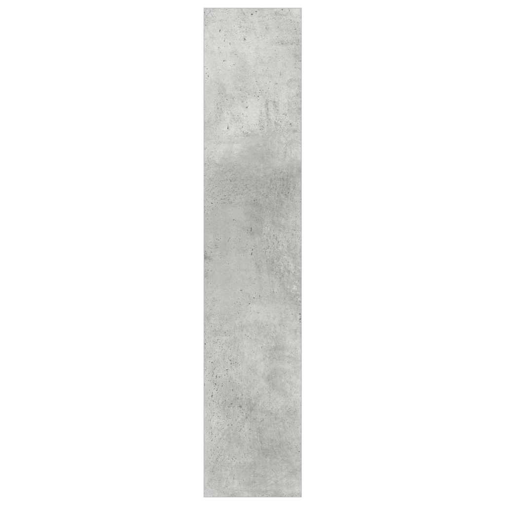 2 db betonszürke fali cipősszekrény 60 x 18 x 90 cm 7