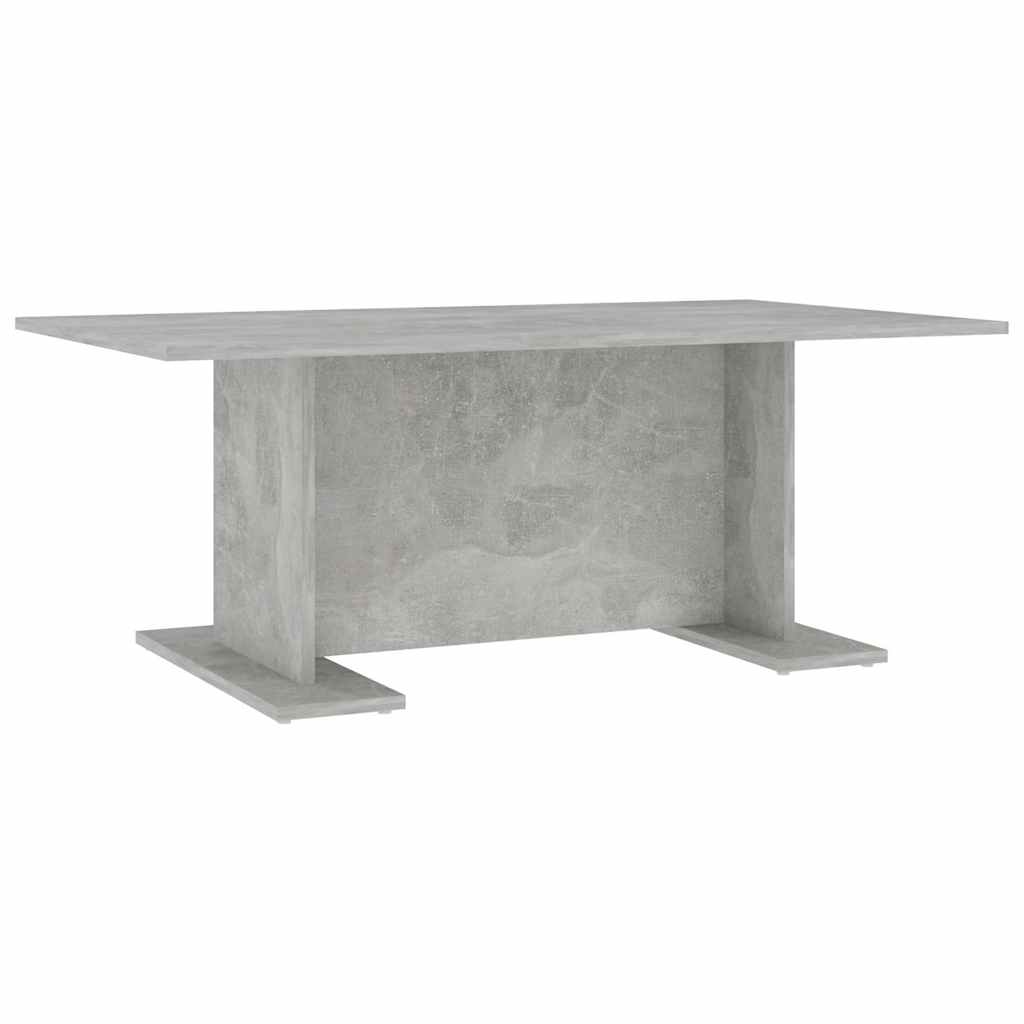 Betonszürke szerelt fa dohányzóasztal 103,5 x 60 x 40 cm 2