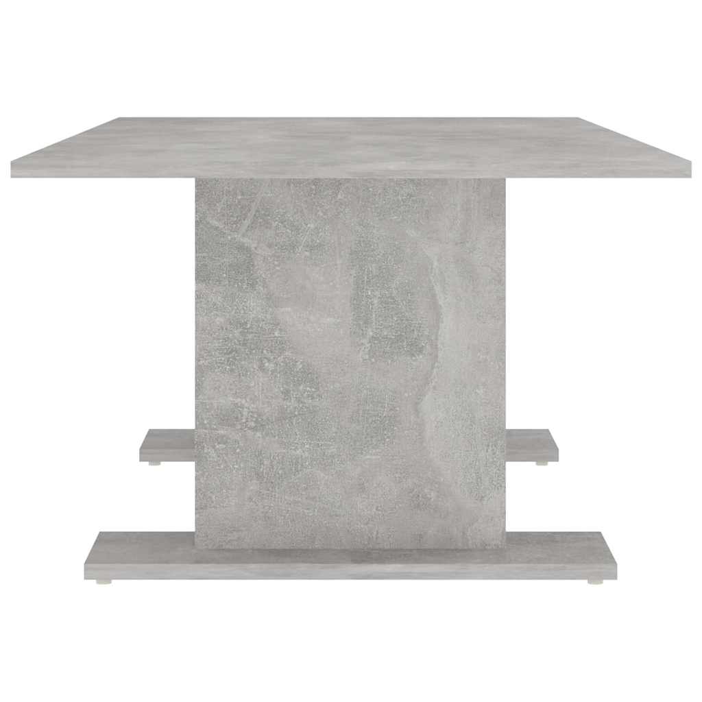 Betonszürke szerelt fa dohányzóasztal 103,5 x 60 x 40 cm 5