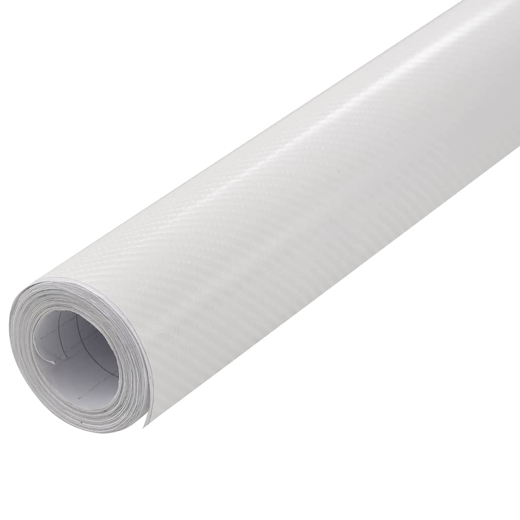 2 darab 4D-s fehér autófólia 100 x 150 cm + 50 x 150 cm 3