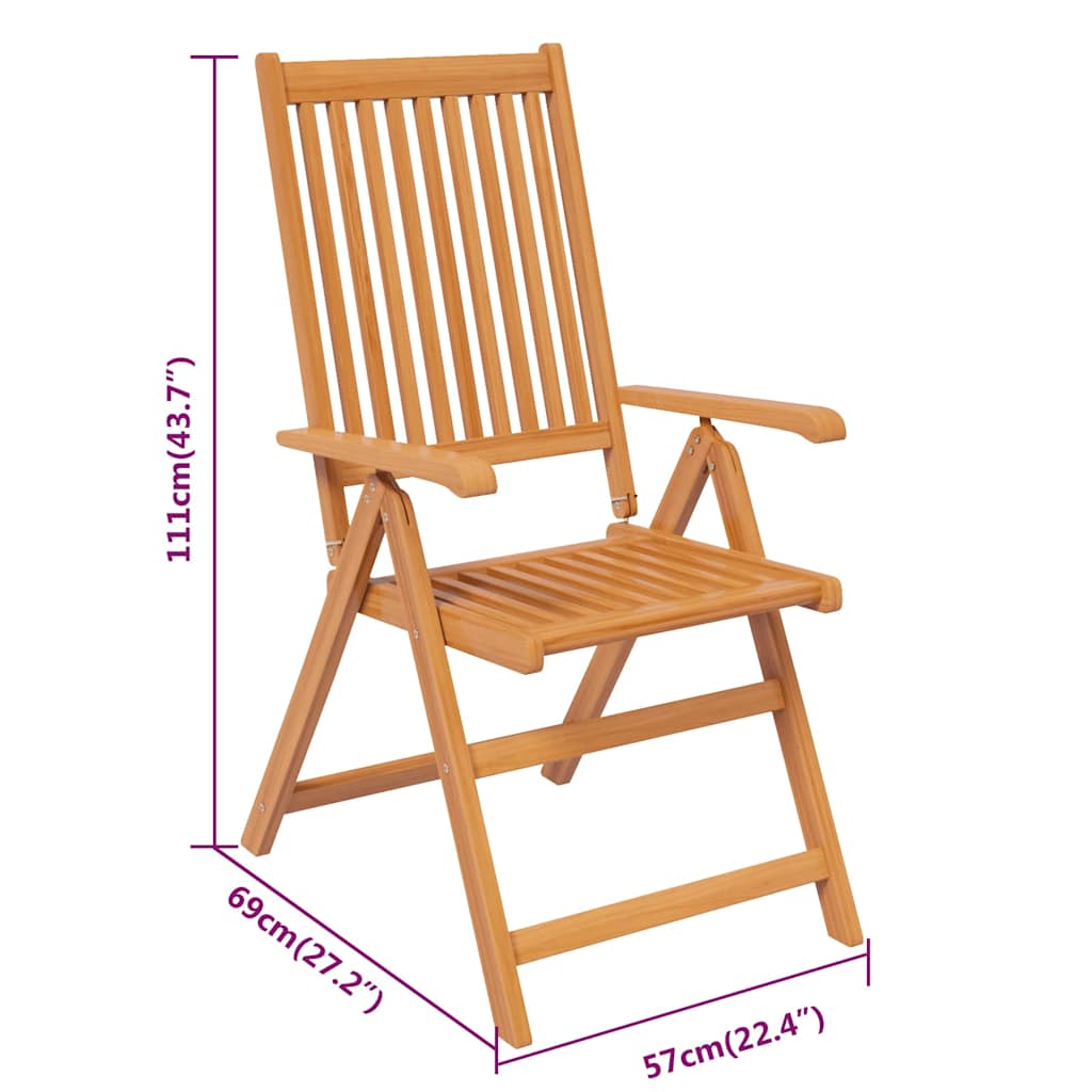 7 részes tömör akácfa kerti étkezőgarnitúra 160-240 cm 10
