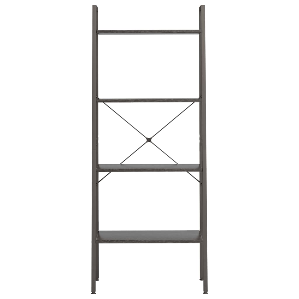 4 szintes fekete állópolc 56 x 35 x 140 cm 3