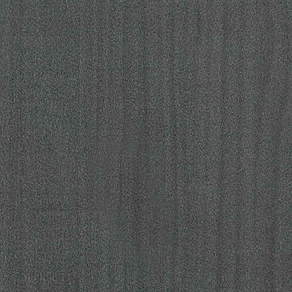 Négyszintes szürke tömör fenyőfa könyvszekrény 100x30x140 cm 7