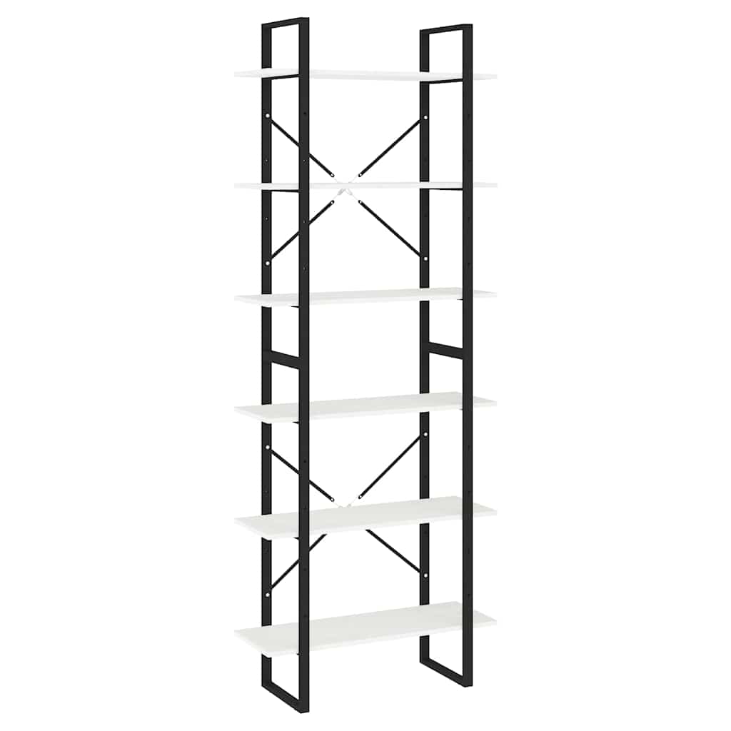 Fehér tömör fenyőfa magasszekrény 80 x 30 x 210 cm 2