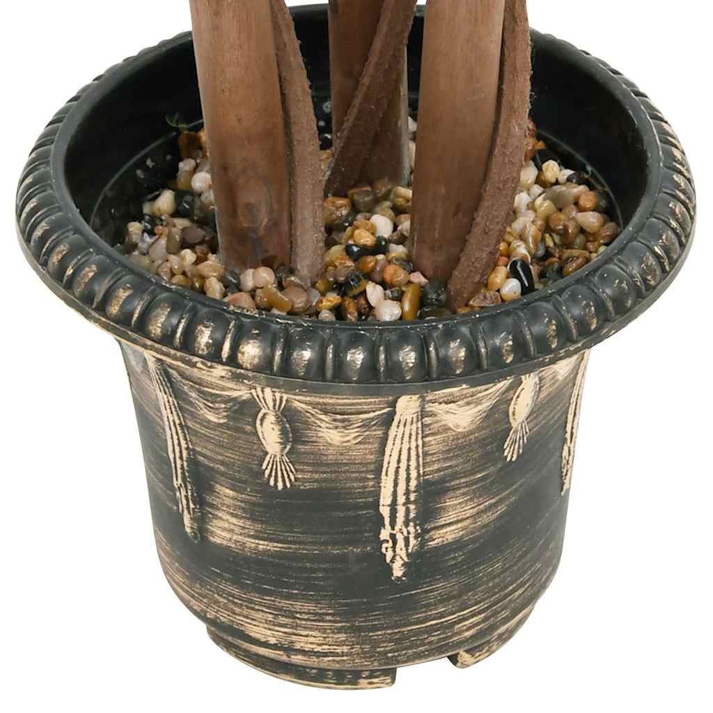 Zöld gömbalakú cserepes műpuszpáng 119 cm 4