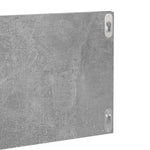 4 db betonszürke forgácslap fali polc 80 x 11,5 x 18 cm 7
