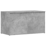 Betonszürke szerelt fa tárolóláda 84 x 42 x 46 cm 2