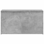 Betonszürke szerelt fa tárolóláda 84 x 42 x 46 cm 4