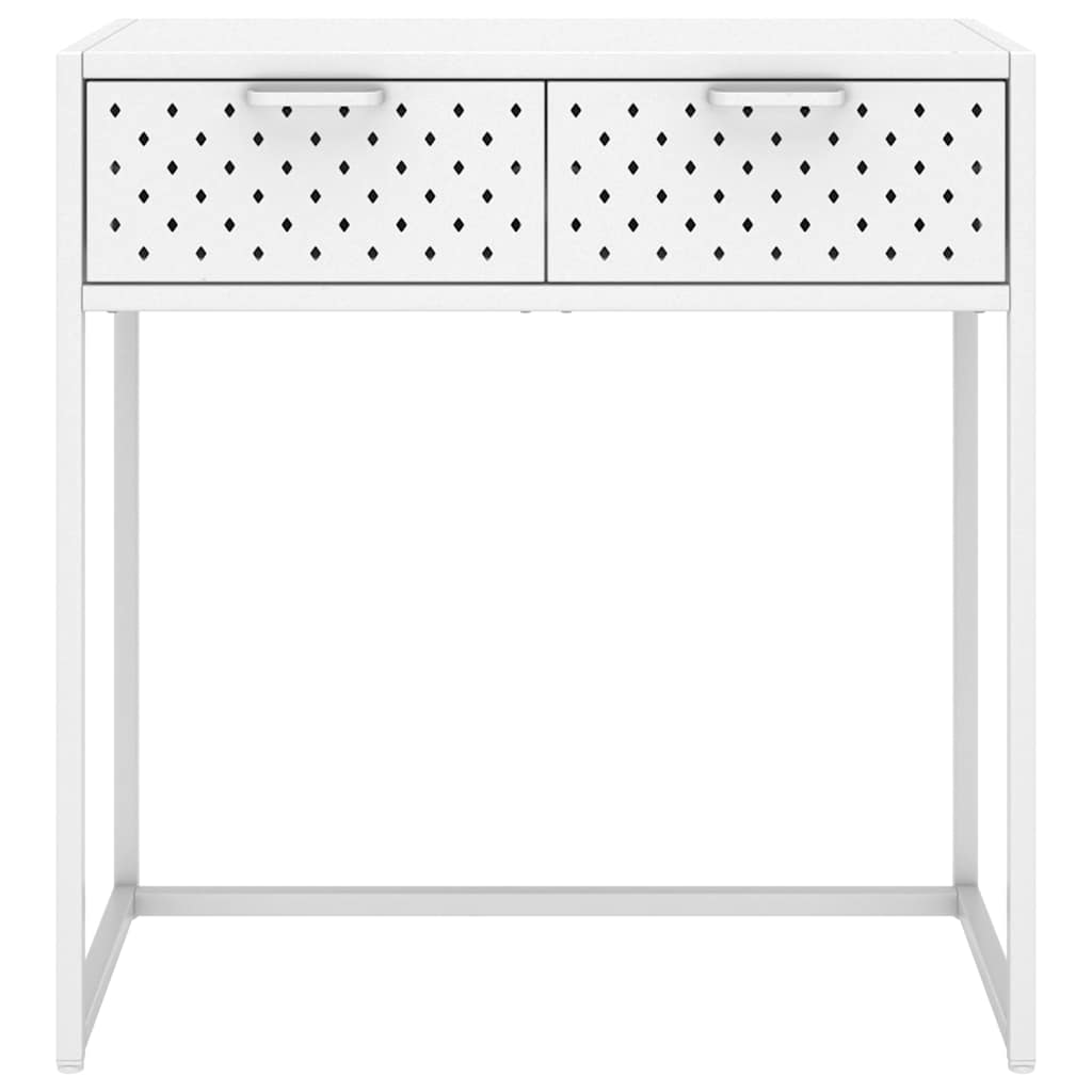 Fehér acél tálalóasztal 72 x 35 x 75 cm 3