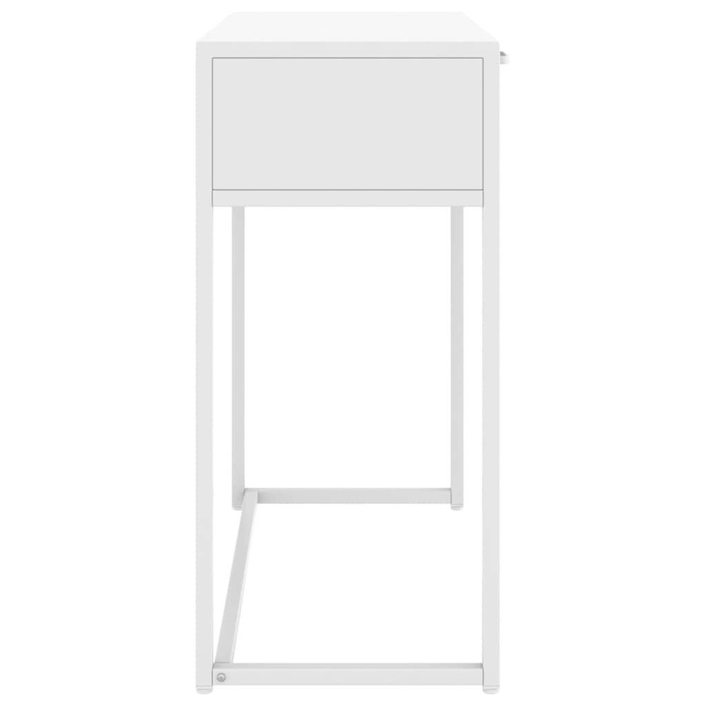 Fehér acél tálalóasztal 72 x 35 x 75 cm 4