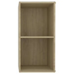 2 db sonoma tölgy színű szerelt fa TV-szekrény 72x35x36,5 cm 7