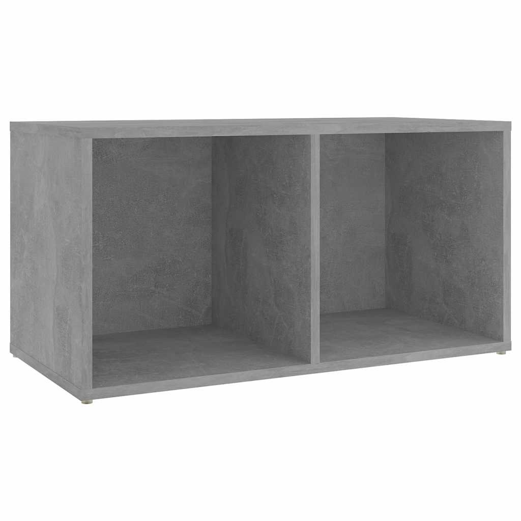 4 db betonszürke szerelt fa TV-szekrény 72 x 35 x 36,5 cm 4