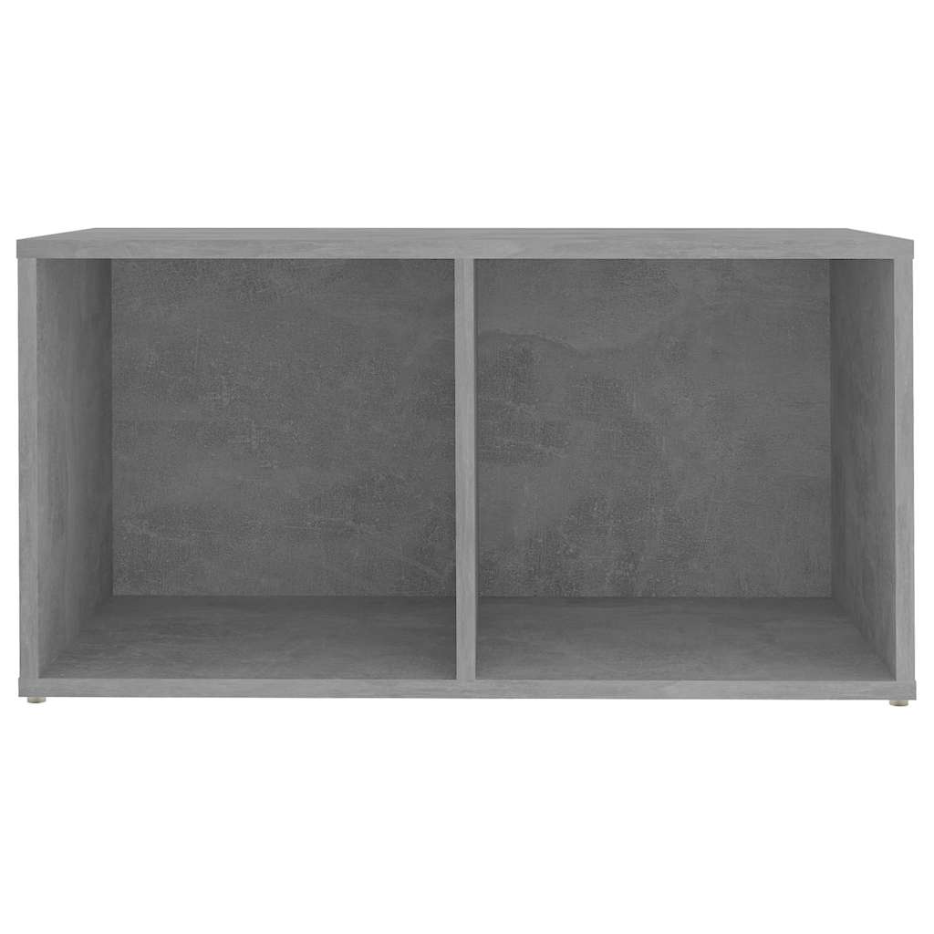 4 db betonszürke szerelt fa TV-szekrény 72 x 35 x 36,5 cm 5