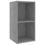 4 db betonszürke szerelt fa TV-szekrény 72 x 35 x 36,5 cm 6