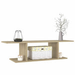 Sonoma tölgy falra szerelhető TV-szekrény 103x30x26,5 cm 3