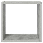 2 db betonszürke fali kockapolc 30 x 15 x 30 cm 6