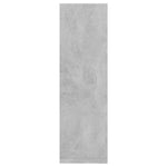 2 db betonszürke szerelt fa fali polc 50 x 15 x 50 cm 6
