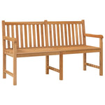 Tömör tíkfa kerti pad 150 cm 2
