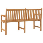 Tömör tíkfa kerti pad 150 cm 5
