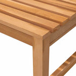 Tömör tíkfa kerti pad 150 cm 6
