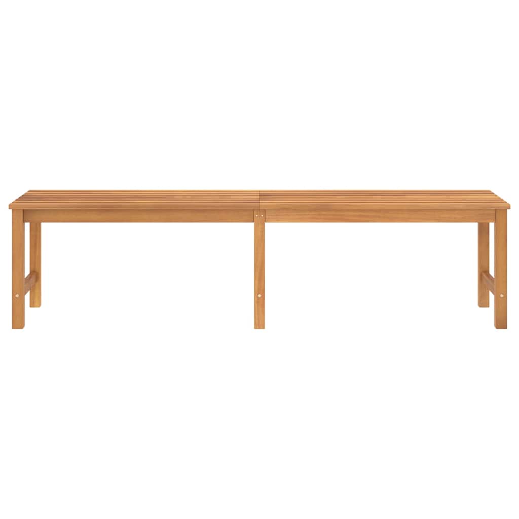 Tömör tíkfa kerti pad 180 cm 4