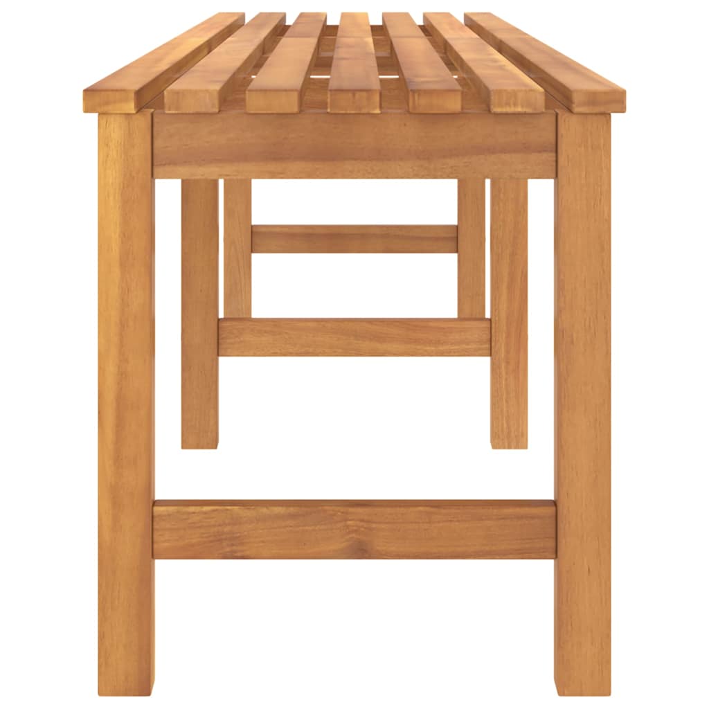 Tömör tíkfa kerti pad 180 cm 5