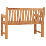 Tömör tíkfa kerti pad 114 cm 3