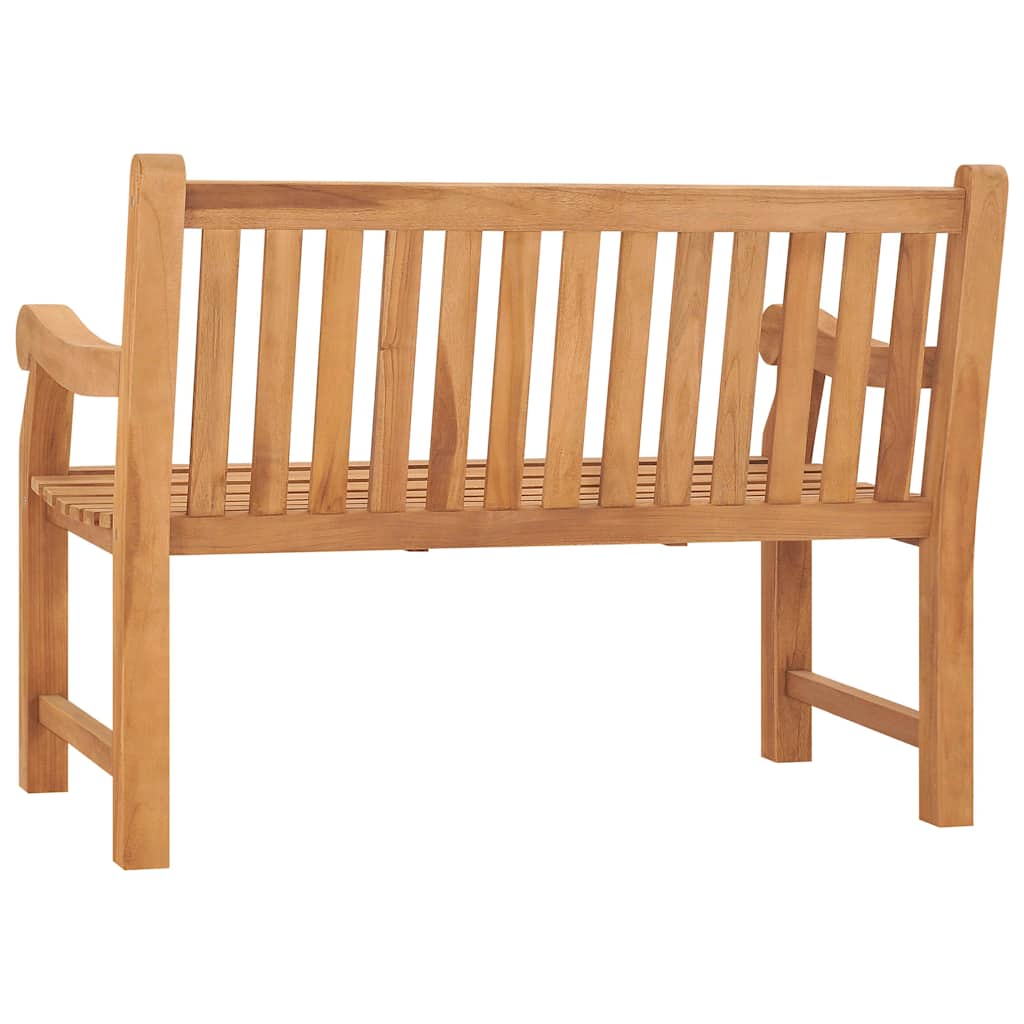 Tömör tíkfa kerti pad 114 cm 3