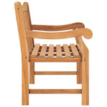 Tömör tíkfa kerti pad 114 cm 4