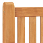 Tömör tíkfa kerti pad 114 cm 5