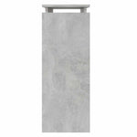 Betonszürke szerelt fa tálalóasztal 80 x 30 x 80 cm 4