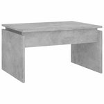 Betonszürke szerelt fa dohányzóasztal 68 x 50 x 38 cm 2