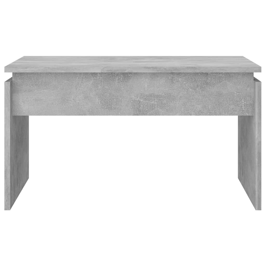 Betonszürke szerelt fa dohányzóasztal 68 x 50 x 38 cm 5