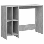 Betonszürke szerelt fa laptopasztal 102,5 x 35 x 75 cm 2