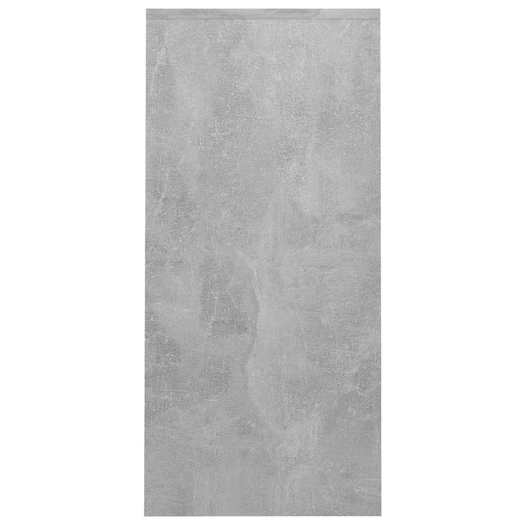 Betonszürke szerelt fa laptopasztal 102,5 x 35 x 75 cm 4