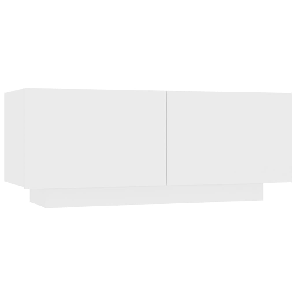 Fehér forgácslap éjjeliszekrény 100 x 35 x 40 cm 2