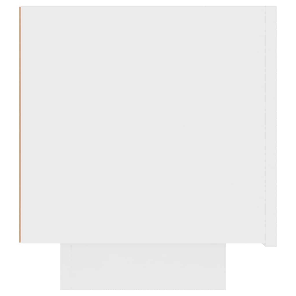 Fehér forgácslap éjjeliszekrény 100 x 35 x 40 cm 7
