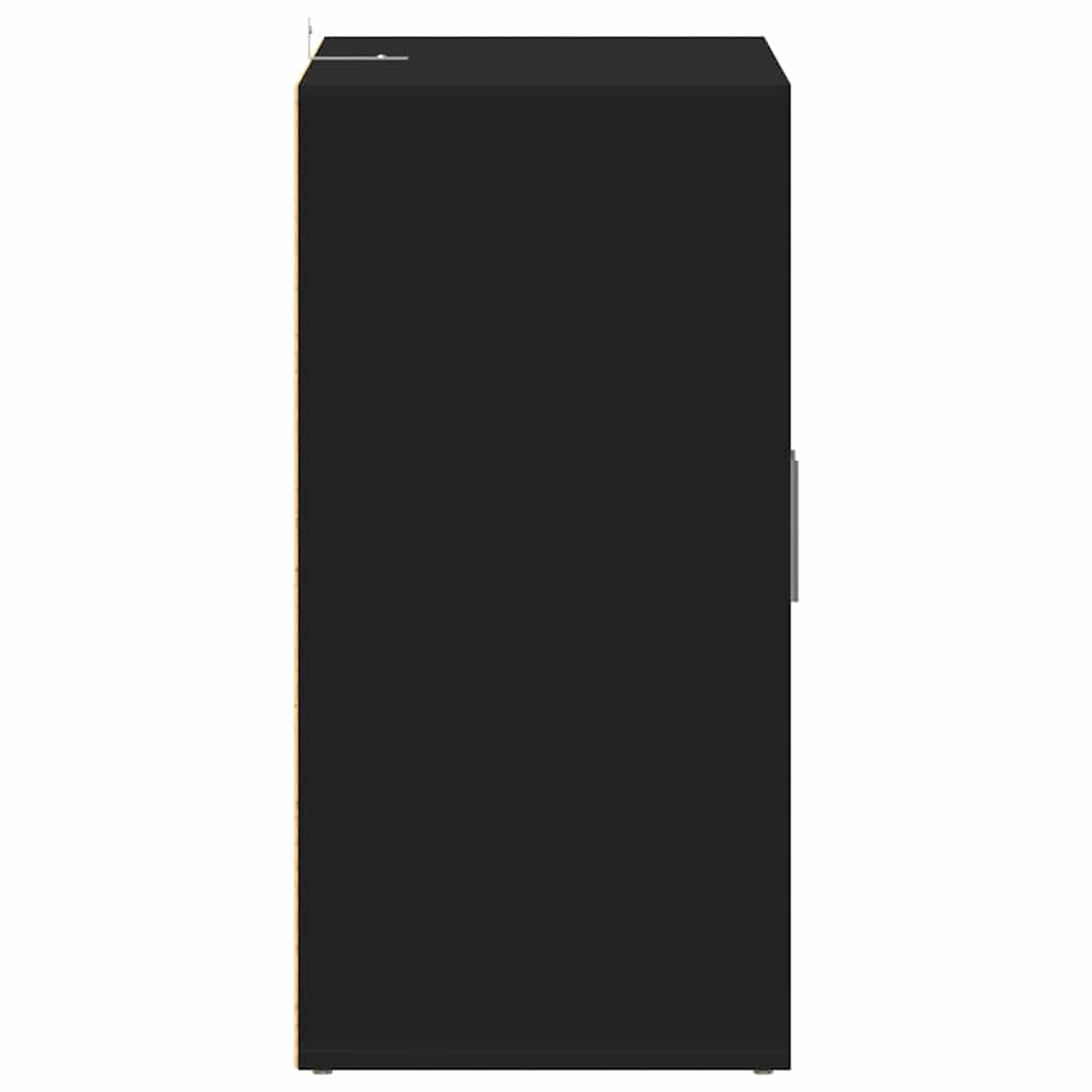 VidaX fekete szerelt fa cipősszekrény 60 x 35 x 70 cm 9