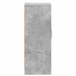Betonszürke szerelt fa cipősszekrény 60 x 35 x 92 cm 8