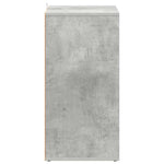 Betonszürke szerelt fa cipősszekrény 60 x 35 x 70 cm 7