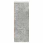 Betonszürke szerelt fa cipősszekrény 60 x 35 x 92 cm 7