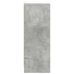 Betonszürke szerelt fa cipősszekrény 31,5 x 35 x 90 cm 3