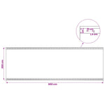 2 db fehér takaróponyva 260 g/m² 2 x 6 m 12
