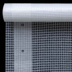 2 db fehér takaróponyva 260 g/m² 4 x 3 m 5