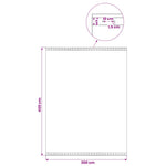 2 db fehér takaróponyva 260 g/m² 4 x 3 m 12