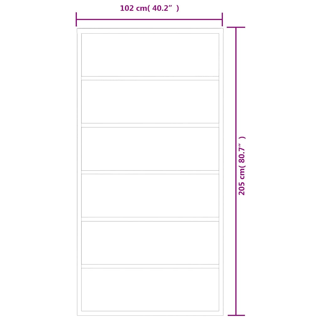 ESG üveg és alumínium tolóajtó fémszerelvény-szettel 102x205 cm 10
